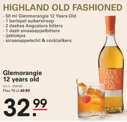 Sligro Glemorangie 12 years old aanbieding