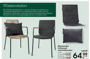 Sligro Montandor Infrarood warmtekussen aanbieding