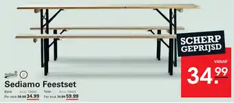 Sligro Sediamo Feestset aanbieding