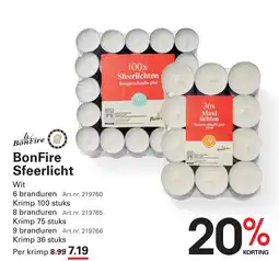 Sligro BonFire Sfeerlicht aanbieding