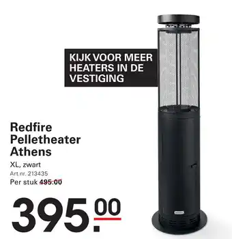 Sligro Redfire Pelletheater Athens aanbieding