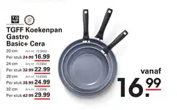 Sligro TGFF Koekenpan Gastro Basic+ Cera aanbieding