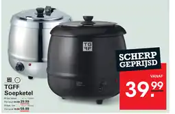 Sligro TGFF Soepketel aanbieding