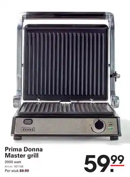 Sligro Prima Donna Master grill aanbieding