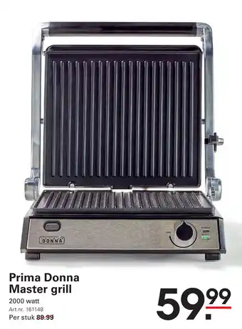 Sligro Prima Donna Master grill aanbieding