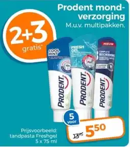 Trekpleister Prodent Mondverzorging aanbieding