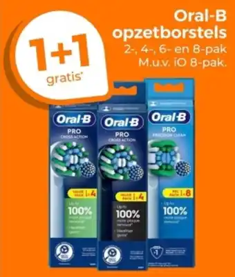 Trekpleister Oral-B Opzetborstels aanbieding