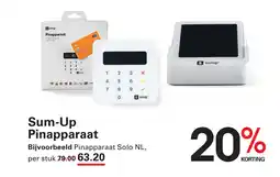 Sligro Sum-Up Pinapparaat aanbieding