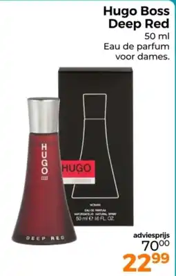 Trekpleister Hugo Boss Deep Red aanbieding