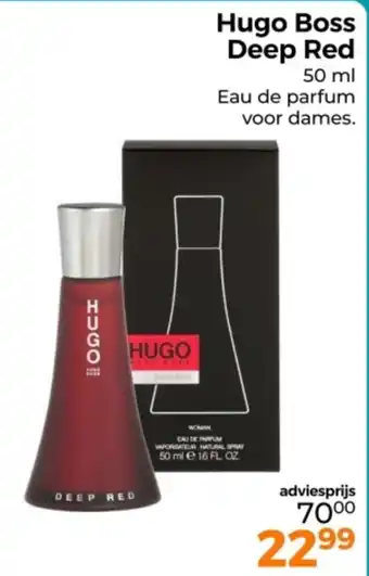Trekpleister Hugo Boss Deep Red aanbieding