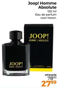 Trekpleister Joop! Homme Absolute aanbieding