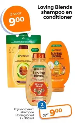 Trekpleister Loving Blends shampoo en conditioner aanbieding