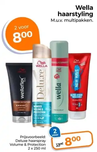 Trekpleister Wella Haarstyling aanbieding