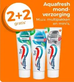 Trekpleister Aquafresh Mondverzorging aanbieding