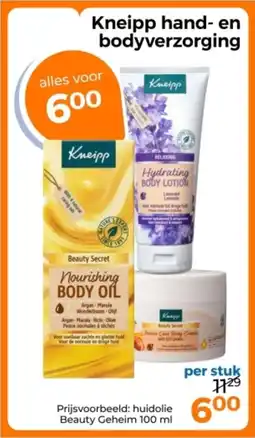 Trekpleister Kneipp Hand en Bodyverzorging aanbieding