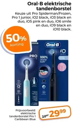 Trekpleister Oral-B Elektrische Tandenborstel aanbieding