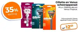 Trekpleister Gillette en Venus scheerapparaat aanbieding
