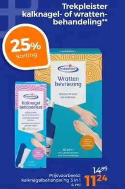Trekpleister Trekpleister Kalknagel of Wrattenbehandeling aanbieding