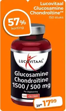Trekpleister Lucovitaal Glucosamine Chondroitine aanbieding