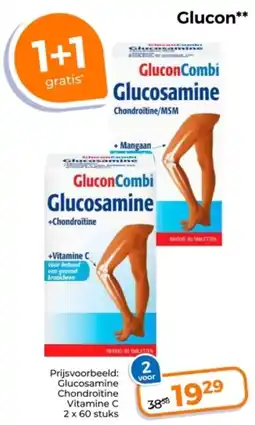 Trekpleister Glucon aanbieding