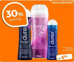 Trekpleister Durex glijmiddel aanbieding