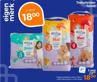 Trekpleister Trekpleister luiers aanbieding