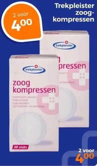 Trekpleister Trekpleister Zoogkompressen aanbieding