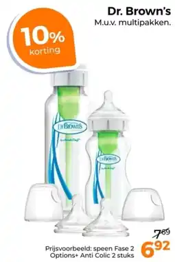 Trekpleister Dr. Brown's aanbieding