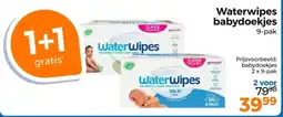 Trekpleister Waterwipes babydoekjes aanbieding
