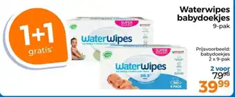 Trekpleister Waterwipes babydoekjes aanbieding