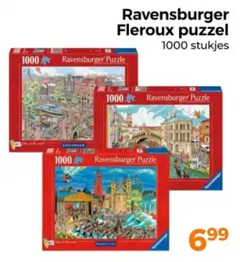 Trekpleister Ravensburger Fleroux puzzel aanbieding