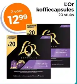 Trekpleister L'Or koffiecapsules aanbieding