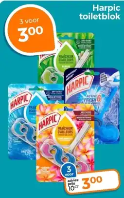 Trekpleister Harpic toiletblok aanbieding