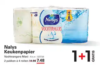 Sligro Nalys Keukenpapier aanbieding