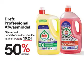 Sligro Dreft Professional Afwasmiddel aanbieding