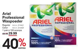 Sligro Ariel Professional Waspoeder aanbieding