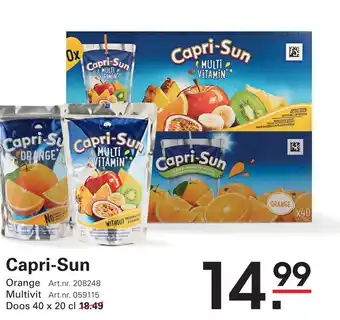 Sligro Capri-Sun aanbieding