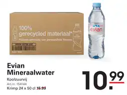 Sligro Evian Mineraalwater aanbieding