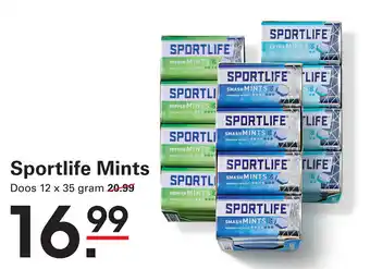 Sligro Sportlife Mints aanbieding