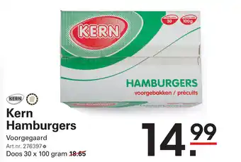 Sligro Kern Hamburgers aanbieding