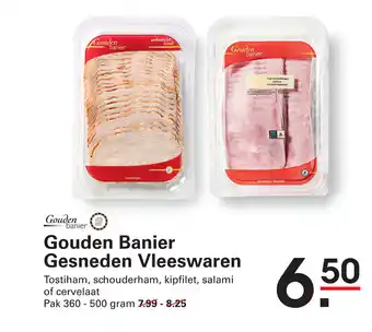 Sligro Gouden Banier Gesneden Vleeswaren aanbieding