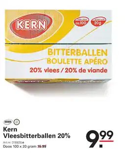 Sligro Kern Vleesbitterballen 20% aanbieding