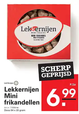 Sligro Lekkernijen Mini frikandellen aanbieding