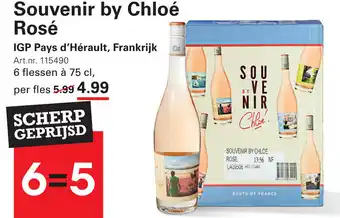 Sligro Souvenir by Chloé Rosé aanbieding