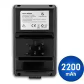 Bol.com AG4100/AG4110 Extra Batterij - Accu- Verdubbel totale gebruiksduur tot 90 minuten aanbieding