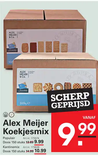 Sligro Alex Meijer Koekjesmix aanbieding