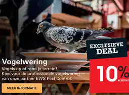 Sligro Vogelwering aanbieding