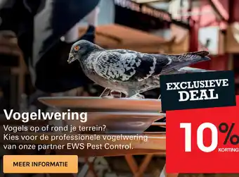 Sligro Vogelwering aanbieding