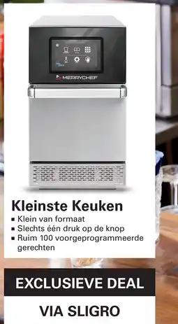 Sligro Kleinste Keuken aanbieding
