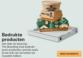 Sligro Bedrukte producten aanbieding